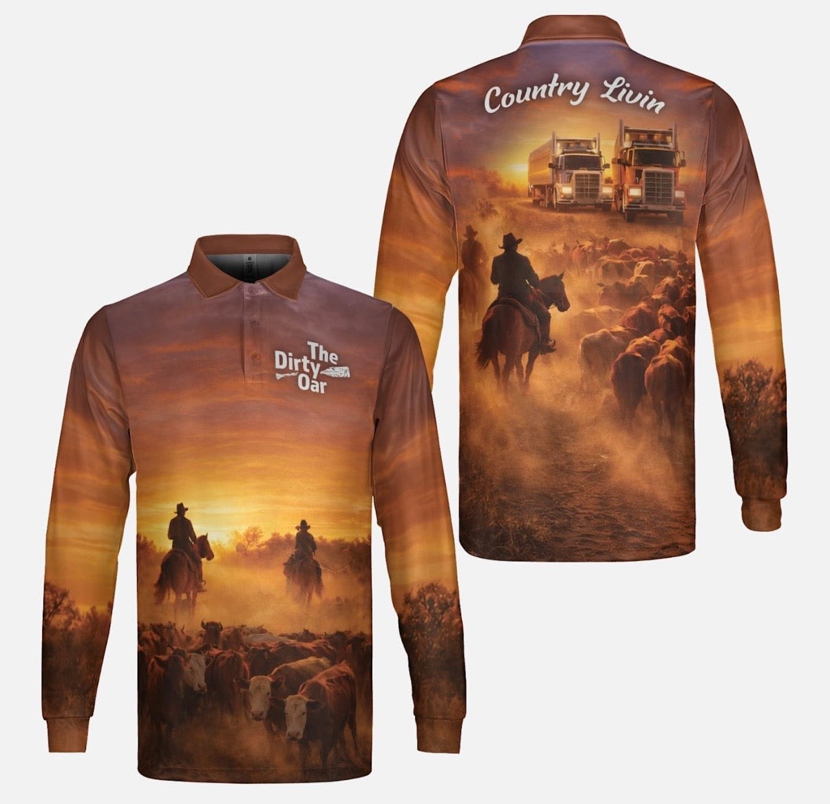 The Country Livin Fishing Shirt