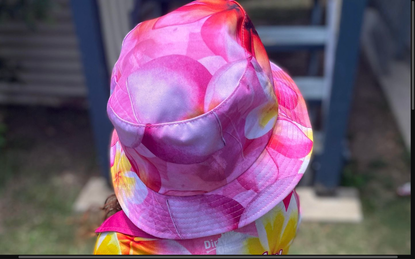 Frangipani Bucket Hat