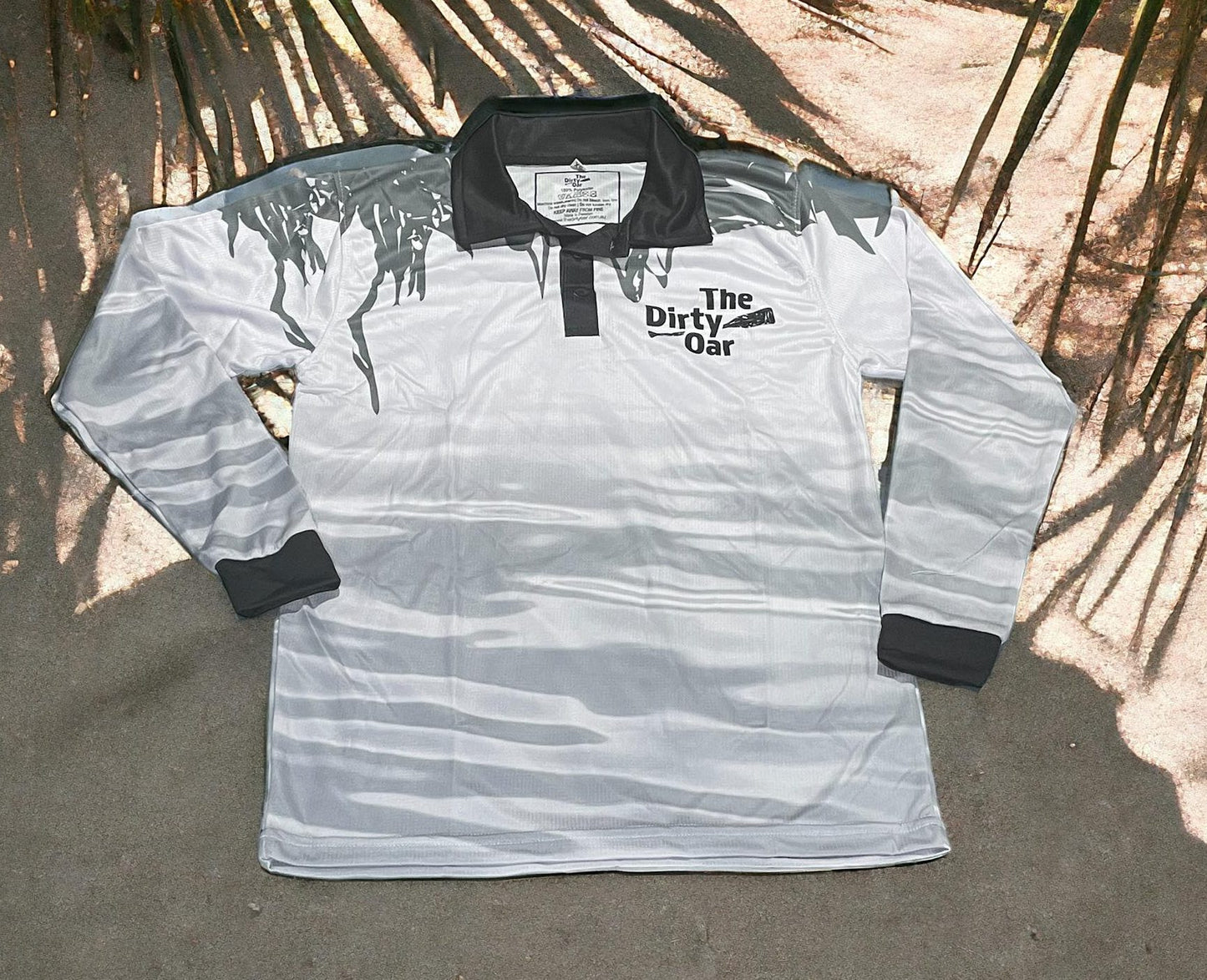 The Dirty Oar Fishing Shirt White