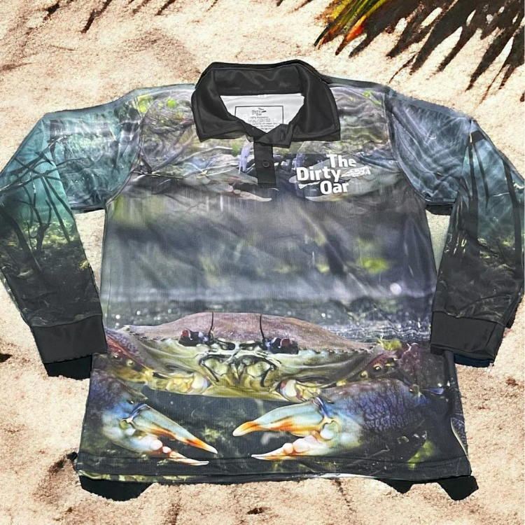 Mud Crab Fishing Shirt
