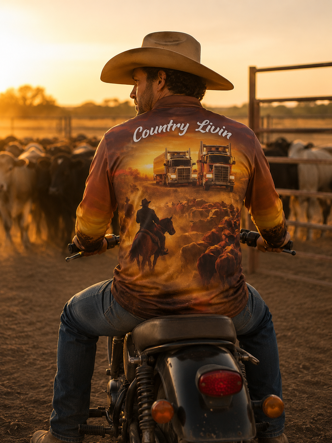 The Country Livin Fishing Shirt