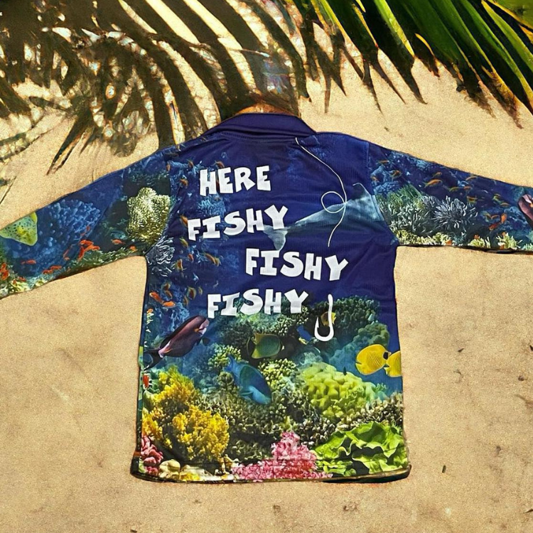 The Little Reef Fishing Shirt Back