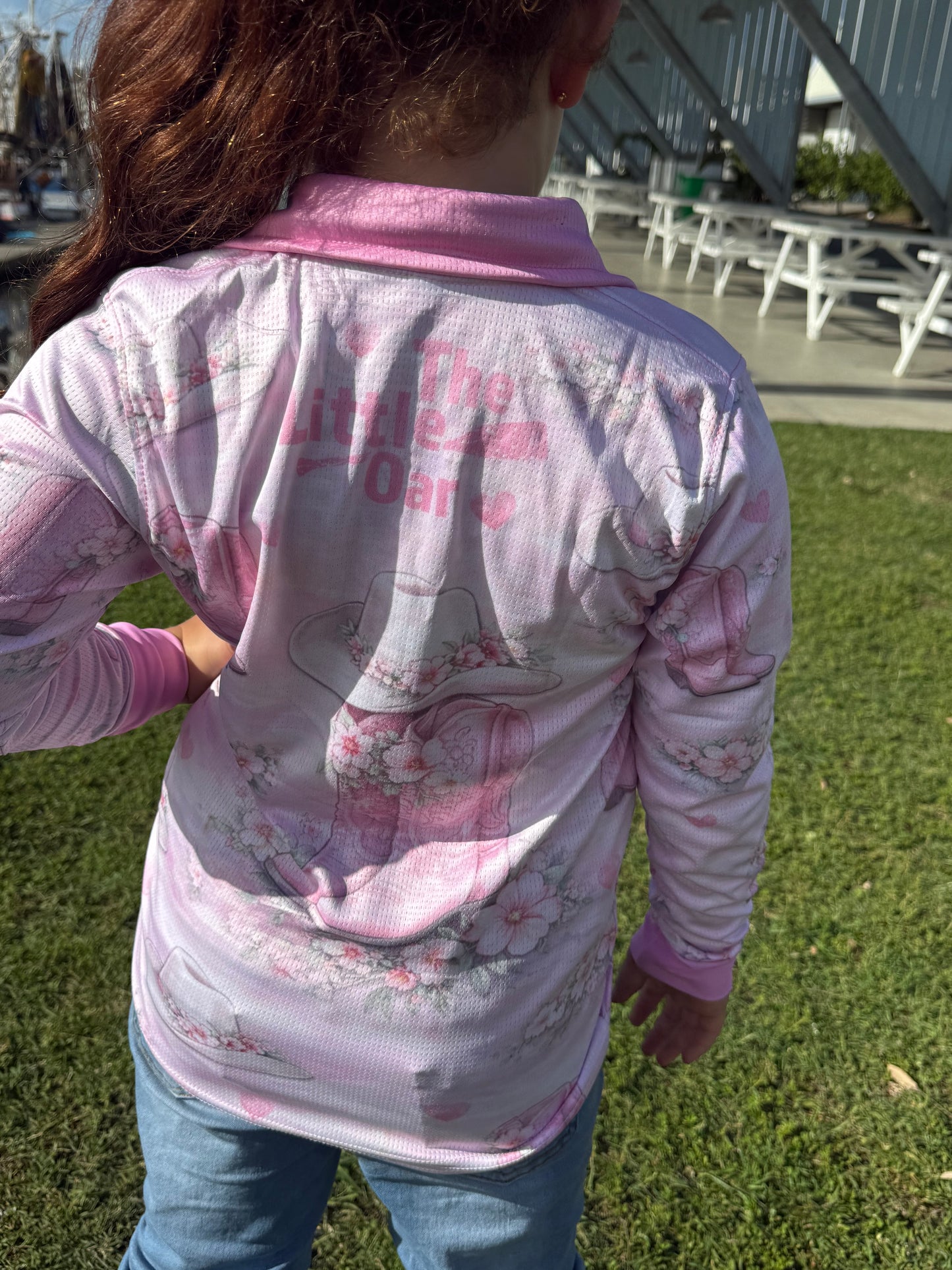 The Little Country Girl fishing shirt