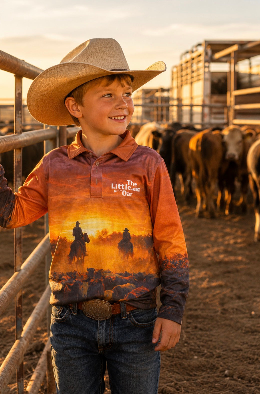 The Little Country Livin Fishing Shirt