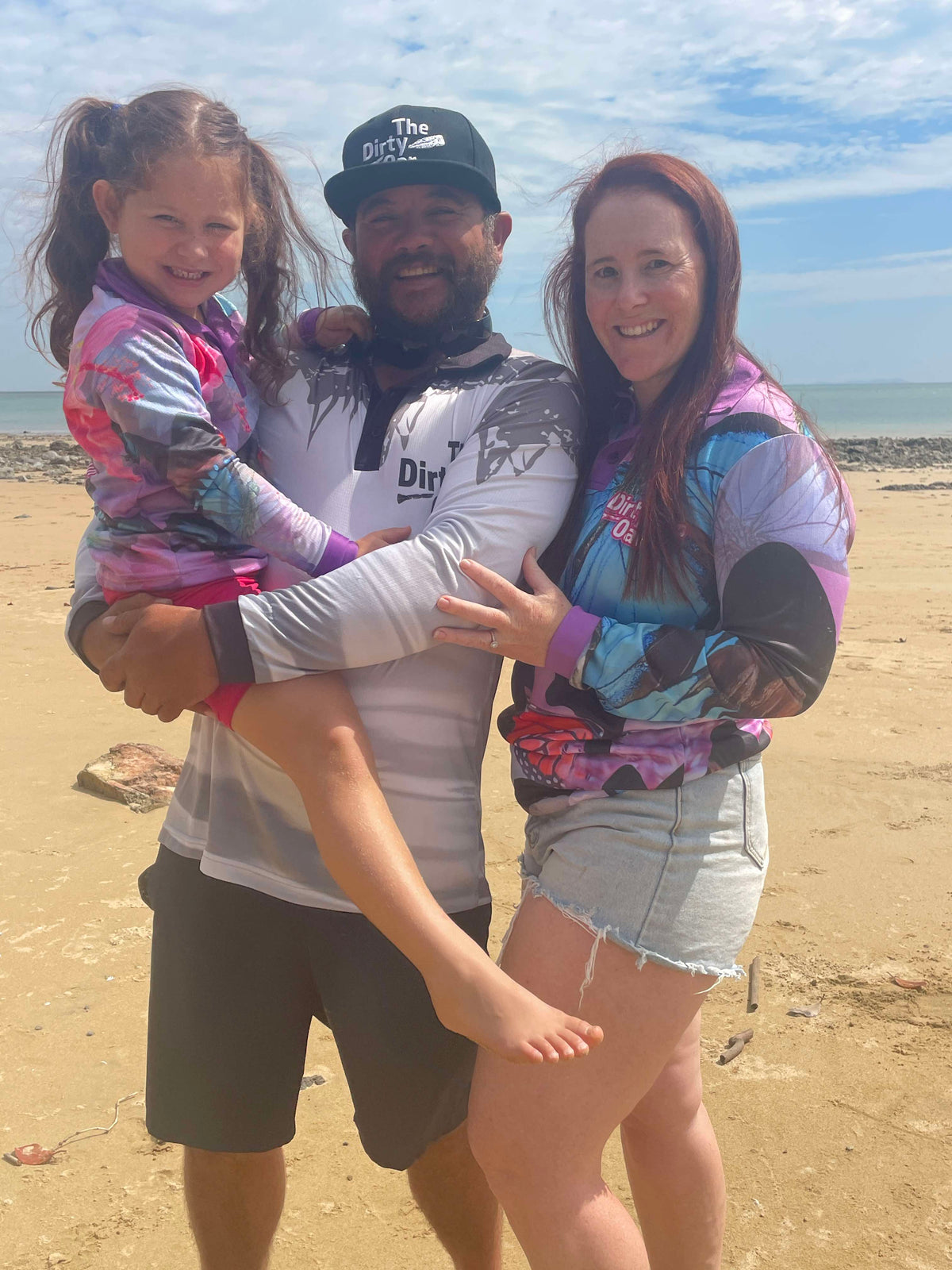 Owners of The Dirty Oar on Beach